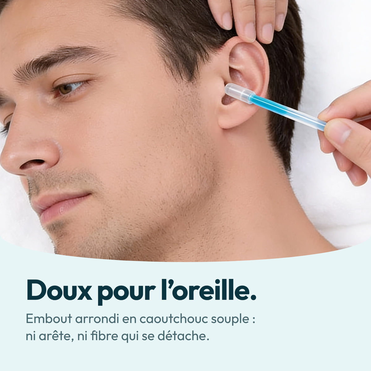 Seyia - Bâtonnets de nettoyage des oreilles professionnels en verre