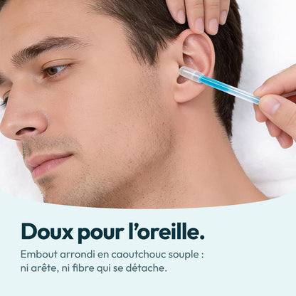 Seyia - Bâtonnets de nettoyage des oreilles professionnels en verre