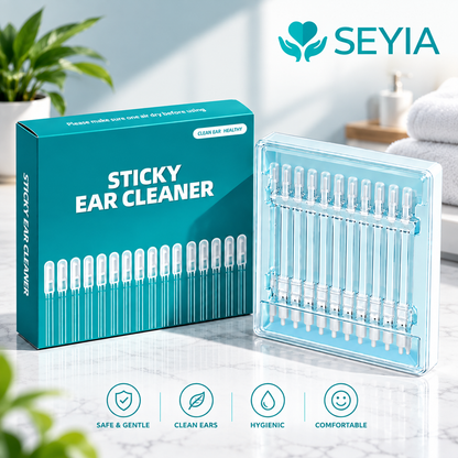 Seyia - Bâtonnets de nettoyage des oreilles professionnels en verre